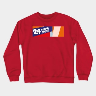 Snow Moon 24 Hour Challenge Crewneck Sweatshirt